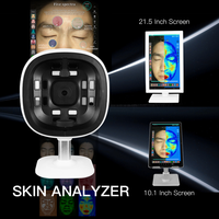 Analyse de la peau du visage à bas prix analyseur de peau Machineand Scanner équipement de beauté analyseur de peau du visage 3d
