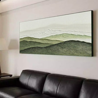Tableau mural sur toile vertical abstrait minimaliste contemporain Wabi Sabi, nature morte peinte à la main pour la décoration intérieure et les galeries