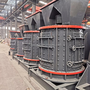 Kleine Holzkohle-Pulverisiermaschine Vertikale Wellen-Sandherstellungsmaschine Silika-Brecher Mehrstufige Zerkleinerungsmaschine - Product Image 1