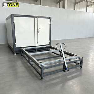 <span class=keywords><strong>Four</strong></span> de cuisson électrostatique pour revêtement en poudre avec chariot, taille personnalisée, chauffage électrique pour séchage par pulvérisation de pièces métalliques en alliage, certifié CE - Product Image 2