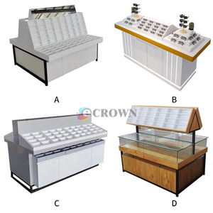 Shop Ocular Cabinet Retail Optical Shop Design Retail Store Mall Shop Design Spectacles showcase <strong>Pl</strong> case Cabinet Counter OEM - Product Image 6
