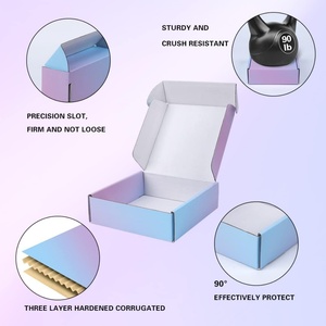 Wholesale Customization Logo Cosmetic Corrugated Packaging Mailer <b>Box</b> <b>Shipping</b> <b>Box</b> Paper <b>Box</b> - Product Image 5