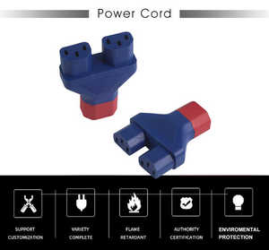 ปลั๊กต่อพ่วงไฟฟ้าแบบ Y แยก 2 ทาง 10A 125V IEC320 C14 เป็น 3 ช่องเสียบ C13 พร้อมเต้ารับ 3 ช่อง - Product Image 6