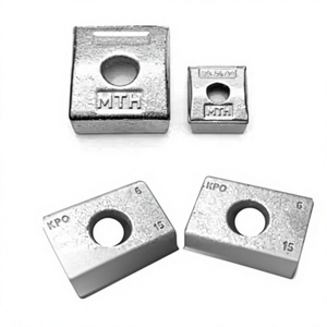 Componente de Sistema de Fijación de Rieles para Grúas de Servicio Pesado: Abrazadera de Riel de Acero Forjado de Precisión Personalizada - Product Image 1