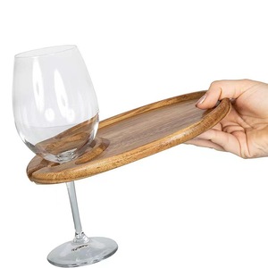 <span class=keywords><strong>Plateau</strong></span> surélevé en <span class=keywords><strong>bois</strong></span> d'acacia pour réceptions, <span class=keywords><strong>plateau</strong></span> de service pour steaks et charcuteries, support en <span class=keywords><strong>bois</strong></span> pour verres à steak et verres à vin rouge - Product Image 1