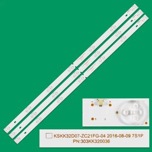Bande de rétroéclairage LED pour téléviseur HX-NO.1143 KSKK32D07-ZC21FG-04 pour H32C7200K 32YD350 303kk320036 Bandes LED - Product Image 2
