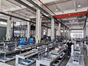 Hoàn toàn tự động 4 màu sắc trang phục nhãn/Quà Tặng Băng Màn hình máy in với CE giấy chứng nhận máy in màn hình - Product Image 4