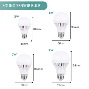 3W 5W 7W 9W <strong>E27</strong> 220V Sound <strong>Sensor</strong> Lighting Luces <strong>LED</strong> <strong>Bulbs</strong> Lamp PIR <strong>Motion</strong> Smart <strong>Sensor</strong> <strong>Led</strong> Lights,Smart <strong>Bulb</strong>,<strong>Sensor</strong> Light <strong>Bulb</strong> - Product Image 2