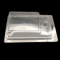 Boîte personnalisée d'emballage blister à clapet en PVC transparent et PET à chambre unique recyclable pour le maquillage et le parfum