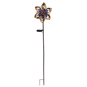 L'enjeu IP44 solaire extérieur allume les moulins à <span class=keywords><strong>vent</strong></span> en métal en tant qu'ornements ornementaux de jardin - Product Image 1