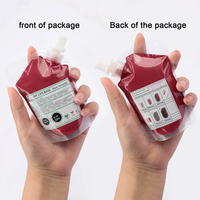 Gloss à lèvres en vrac du fournisseur avec plusieurs couleurs, base transparente, gloss à lèvres liquide minéral pour un gloss à lèvres holographique