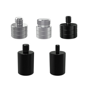 Adaptador de aleación de aluminio Tengdafei, tornillo de conversión de rosca de 5/8 a 1/4 para montaje en trípode de micrófono - Product Image 5