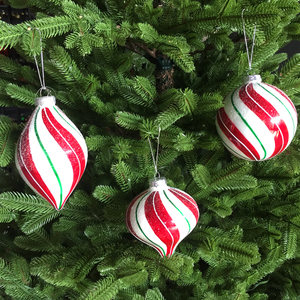 Set di ornamenti per palline di albero di <span class=keywords><strong>natale</strong></span> in vetro per il fornitore di decorazioni per feste <span class=keywords><strong>e</strong></span> capodanno di <span class=keywords><strong>buon</strong></span> <span class=keywords><strong>natale</strong></span> - Product Image 1
