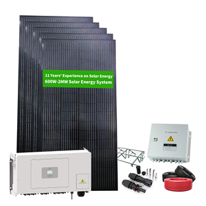 Grande centrale solaire haute tension à usage commercial, directement de l'usine, 20 MW, 50 MW, 100 MW, système solaire complet - Product Image 1