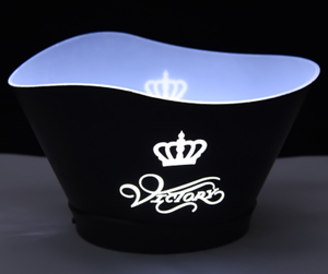 Led Transparante Wijn Champagne Bier <span class=keywords><strong>Plastic</strong></span> Ijsemmer Met Handvatten Grote Ijsemmers Ijskoeler Voor Feest - Product Image 4