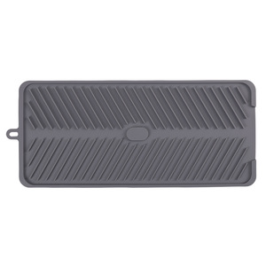 Silicone Kitchen Drain <b>Mat</b> Non-Slip Sink <b>Mat</b> For Dish And Bowl Heat Insulation Pad Kitchen Use Square Shape - Product Image 4