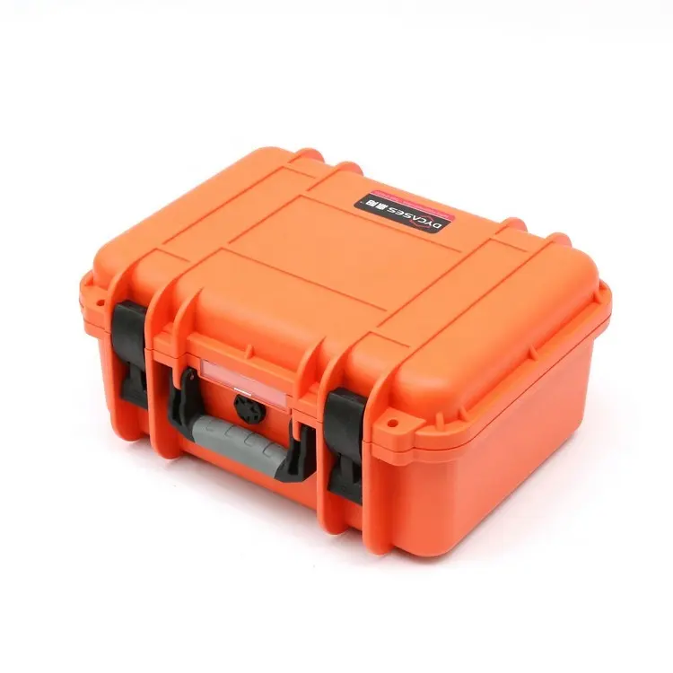 Ip67 Safety Hard Tool Shockproof Waterproof Equipment PP Case With Foam Insert For Exploration Card Slab CD Collector Box