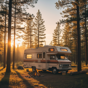 Camiseta Camping RV Camper Vintage 1972 Birthday Caravan Trailer - Product Image 3