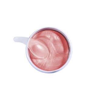 Masque pour les yeux en poudre rose anti-poches, collagène hydratant pour le soin des yeux - Product Image 1