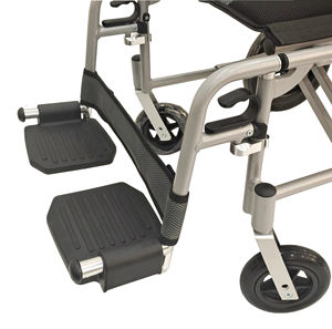 Fauteuil roulant pliable pour personnes handicapées pour personnes âgées, accoudoir réglable, repose-pieds détachable, fauteuil roulant portable léger pour adultes - Product Image 6