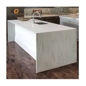 Koris pietra artificiale cucina controsoffitto bagno vanità top marmo artificiale acrilico superficie solida fogli
