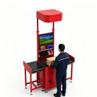 Machine de tri de colis intelligente en forme de Z, convoyeur de tri automatique pour ligne de tri d'entrepôt e-commerce