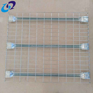Platelage en treillis galvanisé durable et facile à manipuler pour entrepôt Étagère pliable à 5 couches sur poutres structurelles - Product Image 6