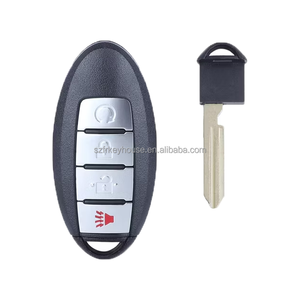Giá thích hợp chất lượng hàng đầu Nissan đá 2019-2022 3 + 1 nút 433Mhz Keyless-Go chìa khóa thông minh Fob PN 285e3-6xr5a 4A chip FCC ID kr5txn1 - Product Image 5