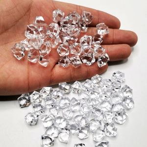 Grava Acrílica Transparente para Acuarios, Cubos de Hielo de Plástico, Gemas para Decoración de Peceras, Accesorios para Paisajismo de Acuarios - Product Image 2