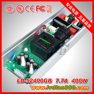 Alimentation pour commutateur PoE 48V 52V 7.7A 400W, connexion automobile, certifié 3C, carte nue, communication. - Product Image 3