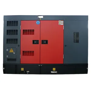 China Manufacturer 50kw Closed Type Soundproof Power Plant Diesel Generator