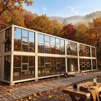 Bâtiment conteneur éco-responsable assemblé sur mesure à faible coût, pour centre de conférences, appartement, atelier et salle de réunion professionnelle