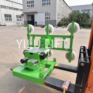Precio barato 400kg 600kg Carretilla elevadora de vidrio Hoja de metal Elevador de vacío móvil para placas de acero - Product Image 3