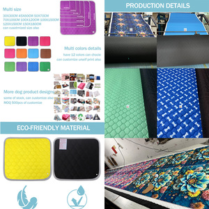 COLLABOR, 12 colores, venta al por mayor, almohadillas lavables para orinar de mascotas para perros, almohadillas gruesas para orinar de secado rápido para cama, incontinencia urinaria, sanitario Unisex - Product Image 3