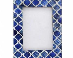 Marco de Fotos Cuadrado Étnico Hecho a Mano, Tallado en Hueso, Tacto Real, Exhibición Ecológica, Estilo Religioso Animal, Tamaño Personalizado, Color Natural - Product Image 2