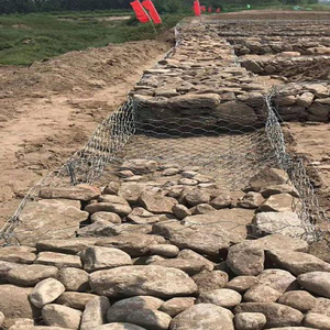 Tùy chỉnh hộp rọ đá giữ tường lưới thép hình lục giác mạ kẽm cho các dự án sân vườn và đường bộ - Product Image 4