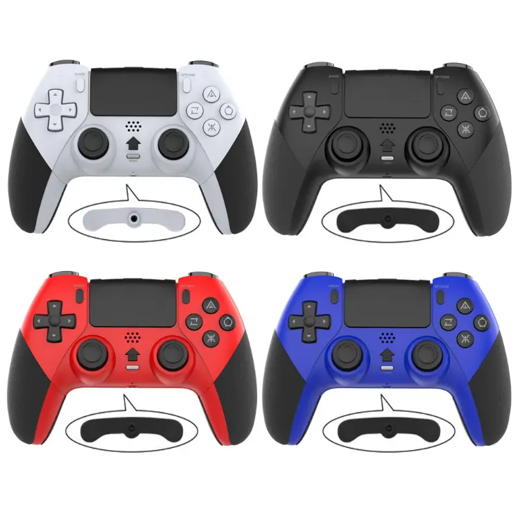 Para PS4 Wireless Game Controller Gamepad Com Programação Macro Motor Vibration Six Axis Continuous Para PS4 Controller