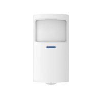 Tuya Smart Life GSM 433MHz Pet-Immune Motion Detector Home Security Alarm System with PIR Sensor Made of Durable Plastic