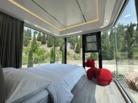 2025 personnalisé nouveau Design Capsule espace Mobile préfabriqué Capsule conteneur maison assemblage facile avec acier inoxydable
