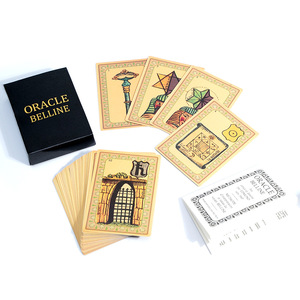 Jeu de Tarot de Divination Française, Cartes Oracle, Affirmation Éco-Positive, Jeu de Tarot de <span class=keywords><strong>Marseille</strong></span> en Papier avec Guide, En Vente - Product Image 4
