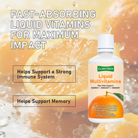 Multivitamines liquides de qualité supérieure, best-sellers, avec des vitamines qui aident à soutenir un système immunitaire fort et à améliorer la mémoire