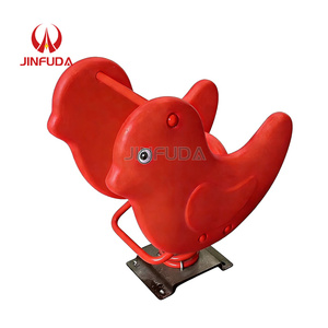 Caballito <span class=keywords><strong>de</strong></span> Madera con Resorte para Niños, Equipo <span class=keywords><strong>de</strong></span> Juegos al Aire Libre Comercial para Guarderías - Product Image 3