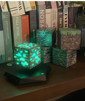 Cube Magique à Lévitation Magnétique, Boîte à Lumière Colorée, Cadeau Original pour la Décoration de la Maison, du Salon, de la Chambre à Coucher, Lampe de Beauté de Bureau