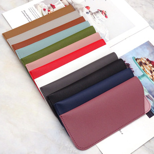 Minimalist Style Soft Leather Protective Storage Bag Men's and Women's Protective Cover - Product Image 2