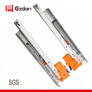 Herrajes de Cocina Goodcen: Correderas Ocultas de Cierre Suave para Cajones, Rieles Telescópicos de Montaje Inferior, Guías Ocultas - Product Image 1