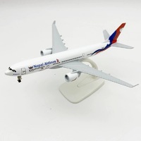 Maquette d'avion russe A330 à l'échelle 1:400, 20 cm, en alliage, modèle réduit pour cadeau et souvenir