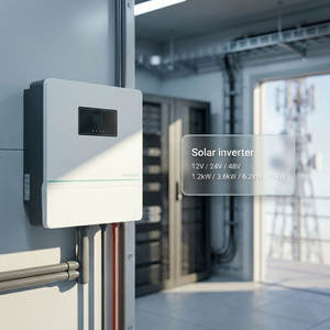 Inversor Solar Híbrido de 6.2KW 24V, 240V CA Monofásico, 1 MPPT, Entrada de CC de 500V, Pantalla LCD, para Baterías de Plomo-Ácido y Litio - Product Image 1