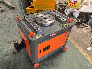 Máquina automática dobladora y cortadora de barras de refuerzo con motor de 3kw para procesamiento de acero al carbono y acero inoxidable en proyectos de construcción - Product Image 3