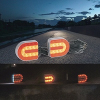Nouveau Durable 12V remorque camion Auto voiture clignotant Led queue remorque feu arrière LED camion et remorque feux