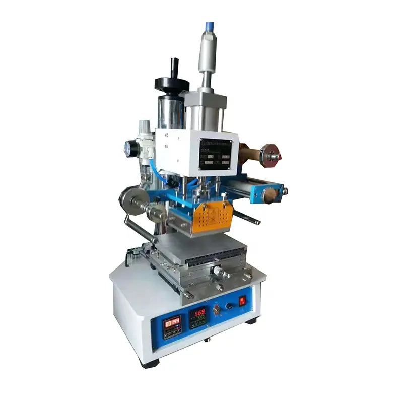 fast speed big pressure hot stamping machine for lures hot foil stamping foil